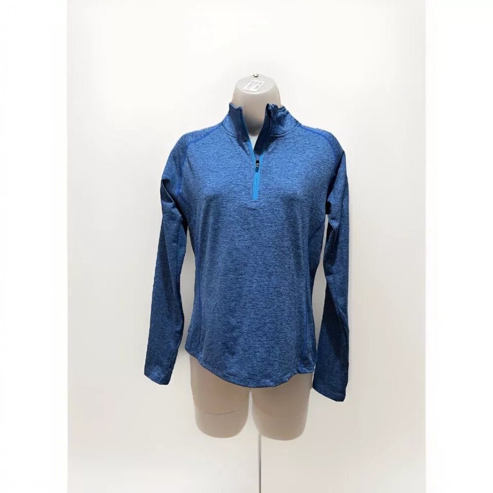 Blue Cool run athletic jacket size Small EUC